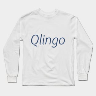 Qlingo Logo Long Sleeve T-Shirt